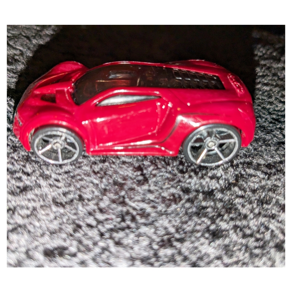 Red Ultra Rage Car Hot Wheels Diecast Car